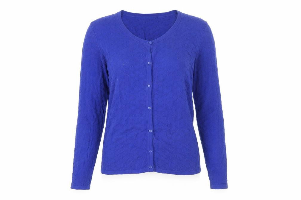 Womens UK Size 14 NEXT Blue Cardigan Jumper