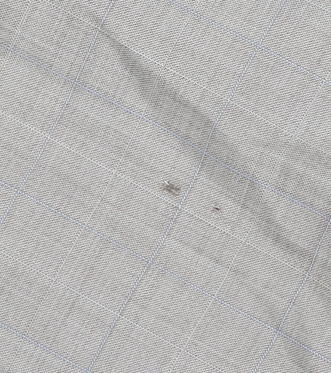 Jaeger Men's Beige Check Blazer Jacket, Size 54