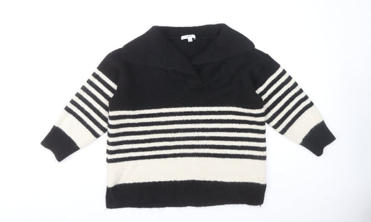Womens UK Size 16 NEXT Black Pullover Jumper