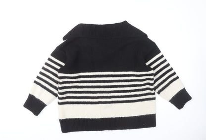 Womens UK Size 16 NEXT Black Pullover Jumper