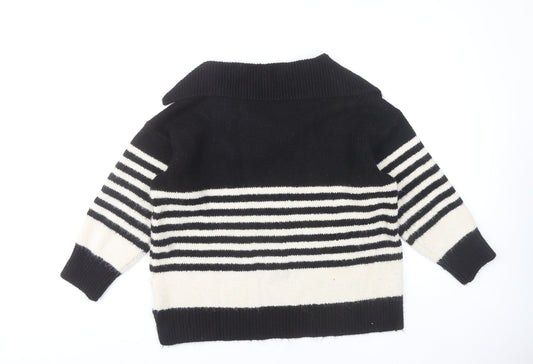 Womens UK Size 16 NEXT Black Pullover Jumper