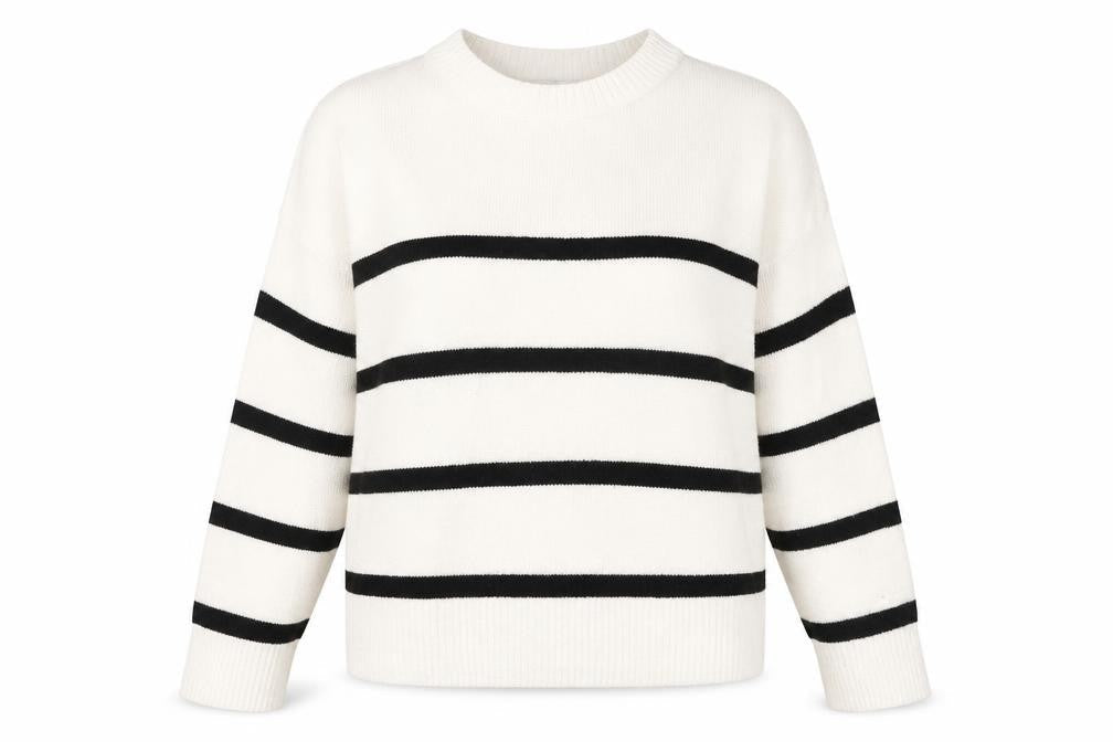 Womens UK Size M H&M White Pullover Jumper