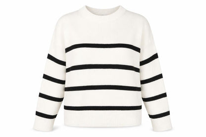 Womens UK Size M H&M White Pullover Jumper