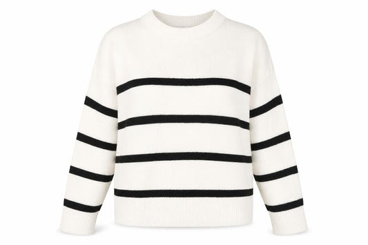 Womens UK Size M H&M White Pullover Jumper