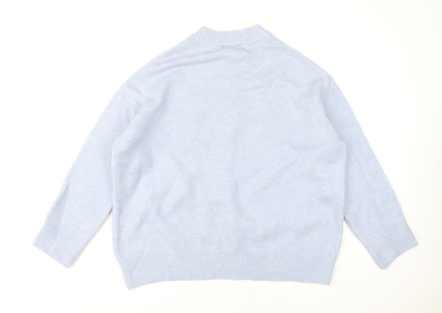 Womens UK Size S New Look Blue Pullover Jumper