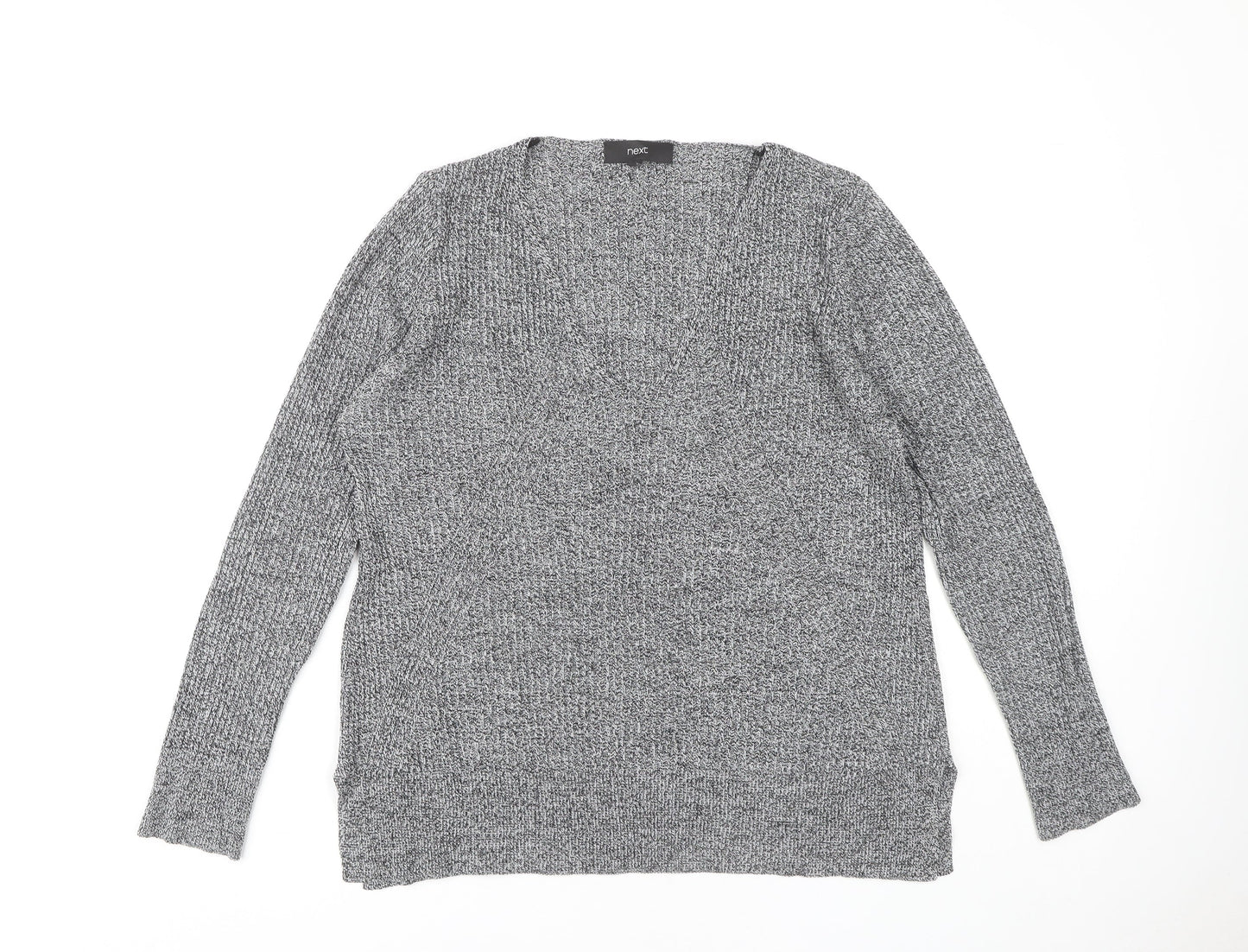 Womens UK Size 16 NEXT Grey Pullover Jumper