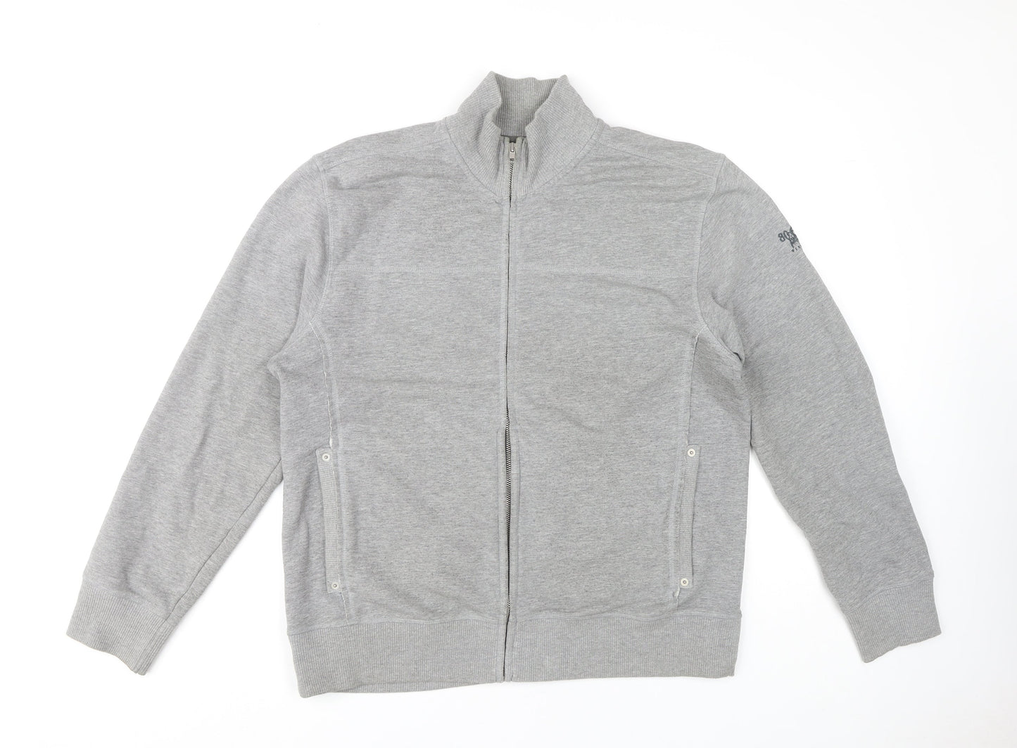 Mens UK Size L NEXT Grey Full Zip Sweatshirt