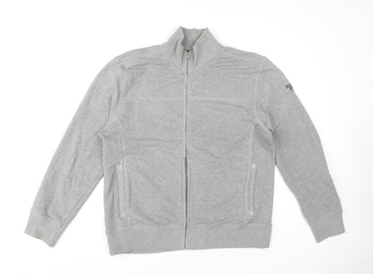 Mens UK Size L NEXT Grey Full Zip Sweatshirt