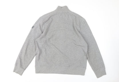 Mens UK Size L NEXT Grey Full Zip Sweatshirt