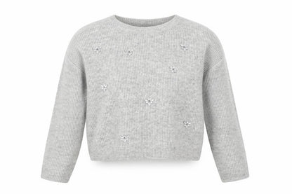 Teens UK Size L New Look Grey Pullover Jumper