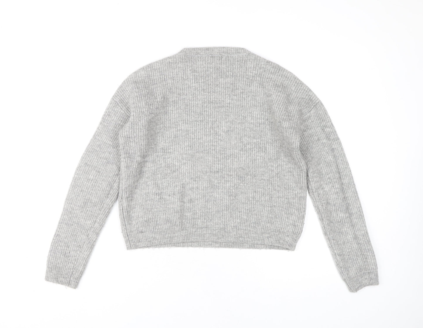 Teens UK Size L New Look Grey Pullover Jumper