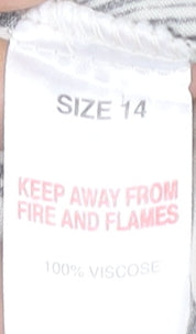 Papaya Women's Multicoloured Button-Up Shirt, Size 14