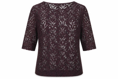 Womens UK Size 10 NEXT Purple Basic Blouse