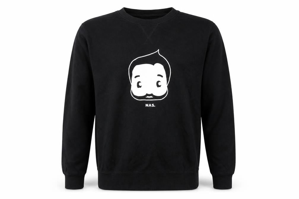 Mens UK Size M H&M Black Pullover Sweatshirt