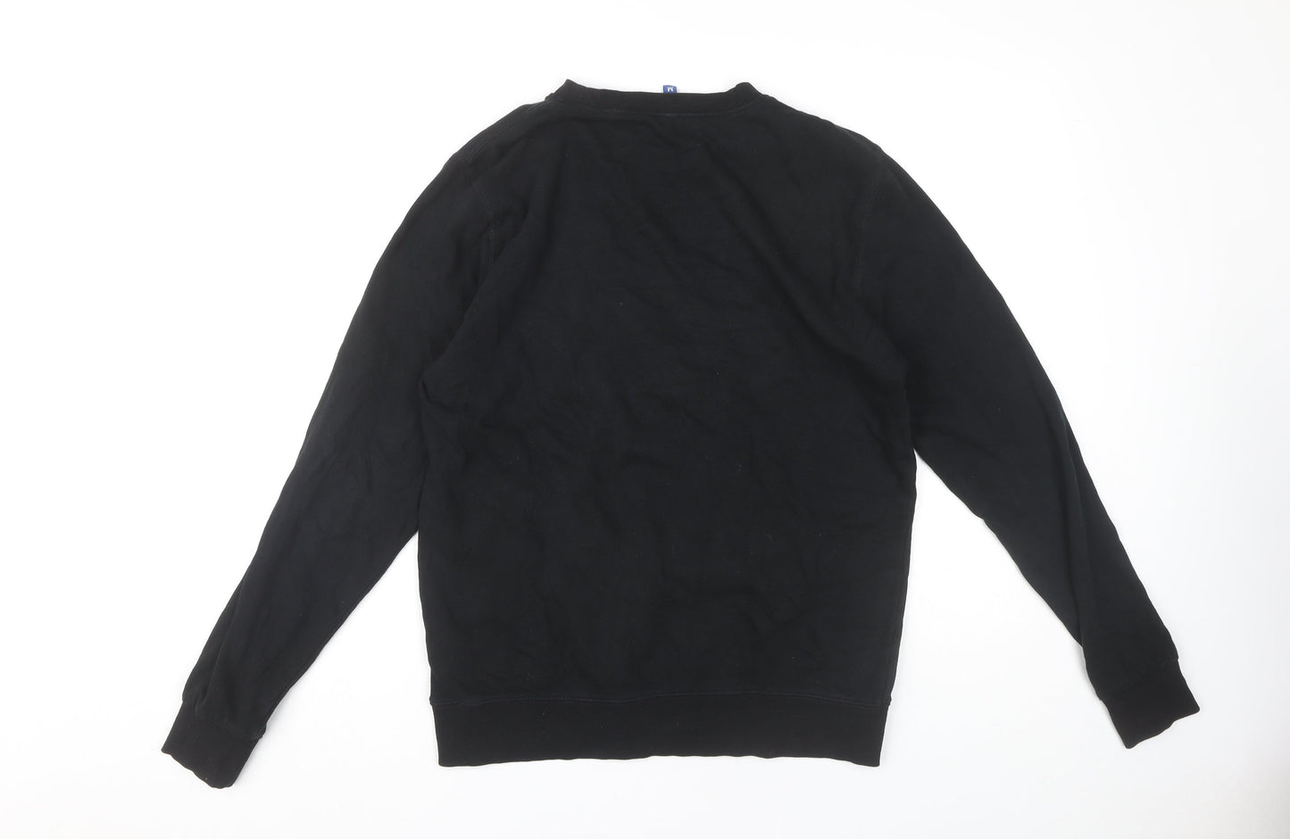 Mens UK Size M H&M Black Pullover Sweatshirt