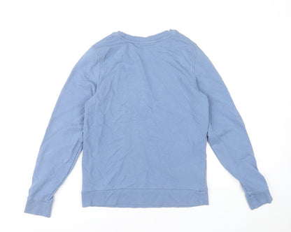 Womens UK Size 10 Marks and Spencer Blue Pullover Sweatshirt