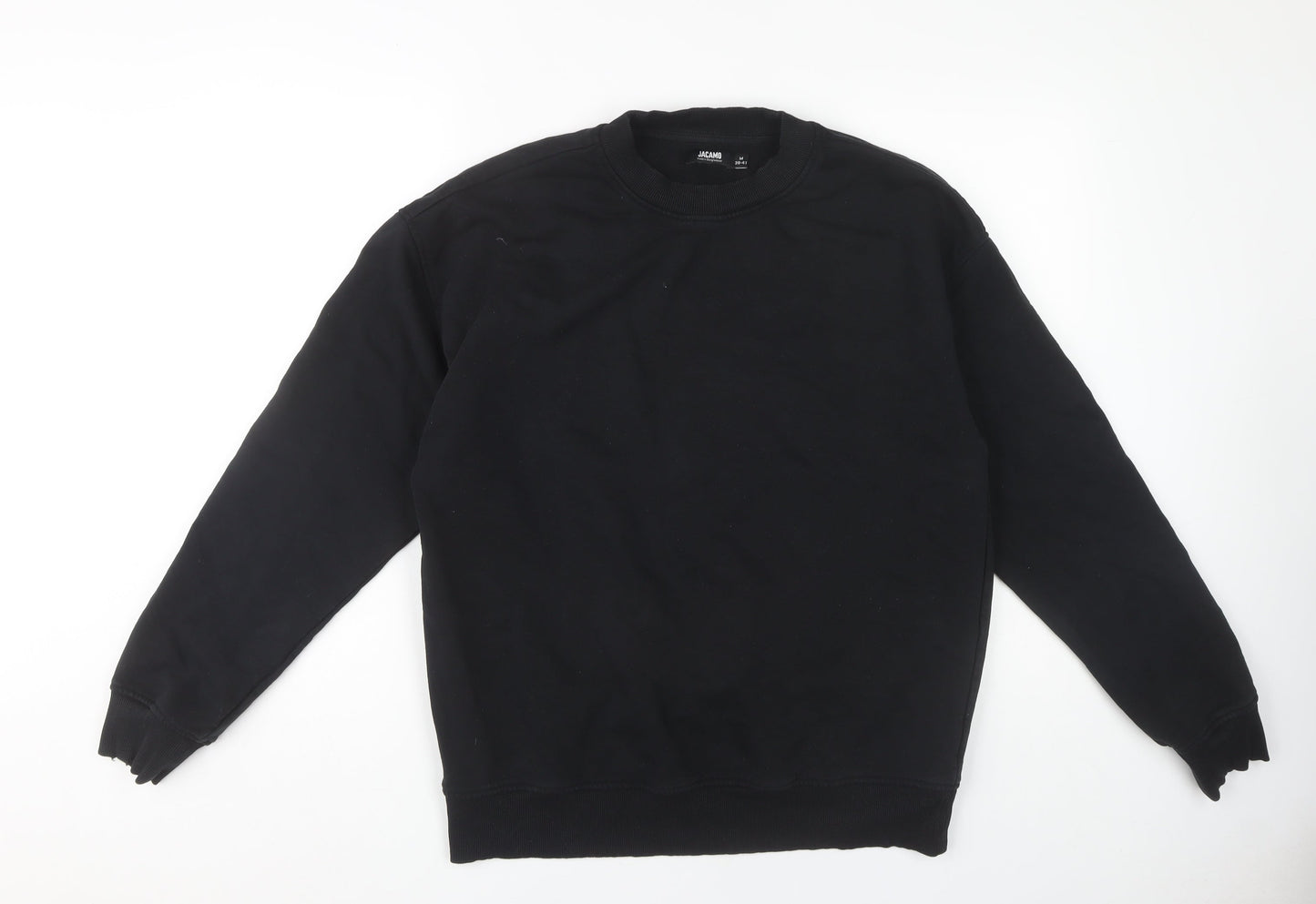 Mens UK Size M Jacamo Black Pullover Sweatshirt