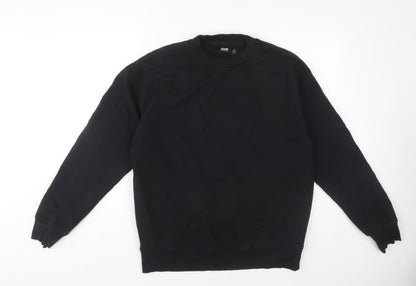 Mens UK Size M Jacamo Black Pullover Sweatshirt