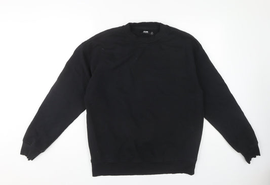 Mens UK Size M Jacamo Black Pullover Sweatshirt