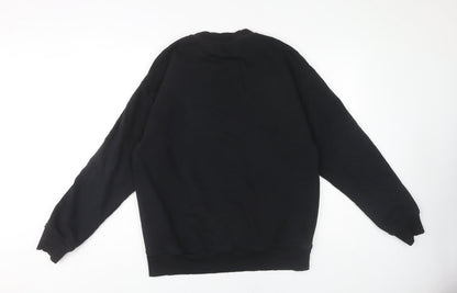 Mens UK Size M Jacamo Black Pullover Sweatshirt