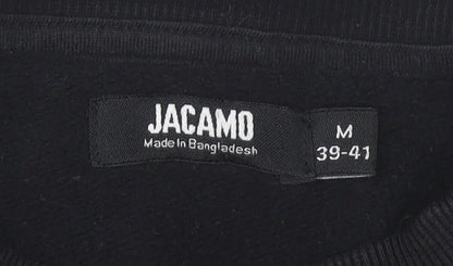 Mens UK Size M Jacamo Black Pullover Sweatshirt