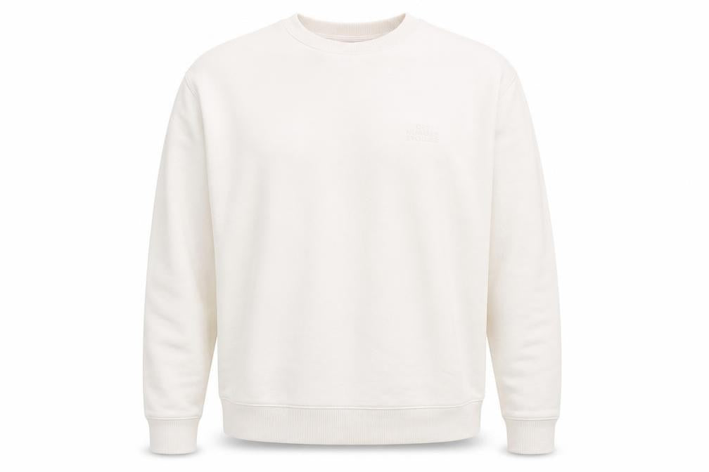 Mens UK Size XL H&M Beige Pullover Sweatshirt
