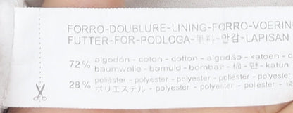 Zara Men's White Pullover Hoodie Size M