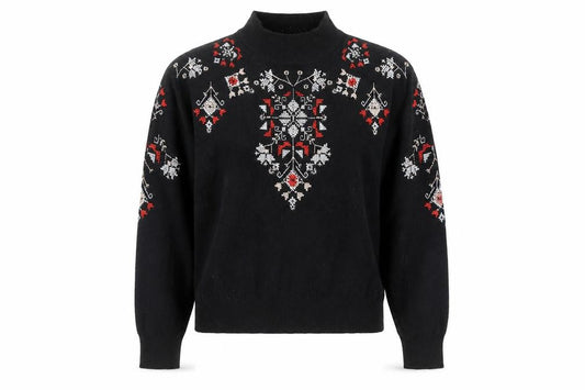 Womens UK Size M New Look Black Pullover Jumper