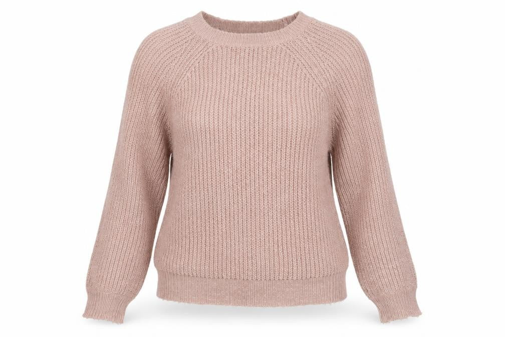 Womens UK Size M FOREVER 21 Beige Pullover Jumper