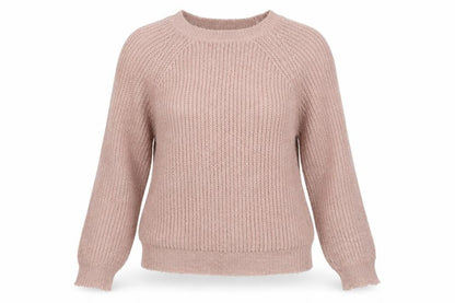 Womens UK Size M FOREVER 21 Beige Pullover Jumper