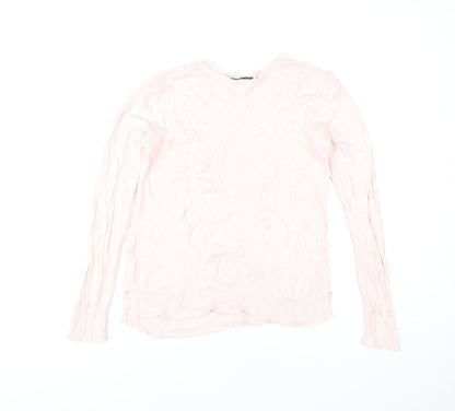 Womens UK Size 12 Marks and Spencer Pink Pullover Jumper