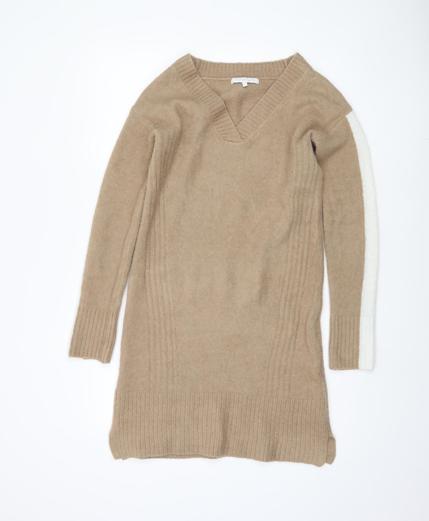 Womens UK Size 6 NEXT Beige Tunic Jumper