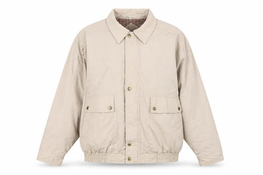 Mens UK Size M Antartex Beige Basic Jacket