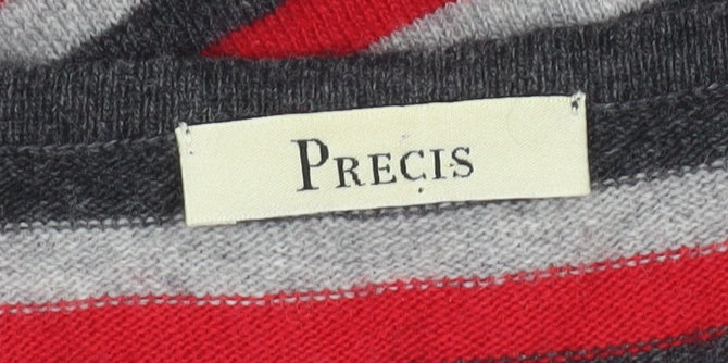 Womens UK Size M Precis Multicoloured Pullover Jumper