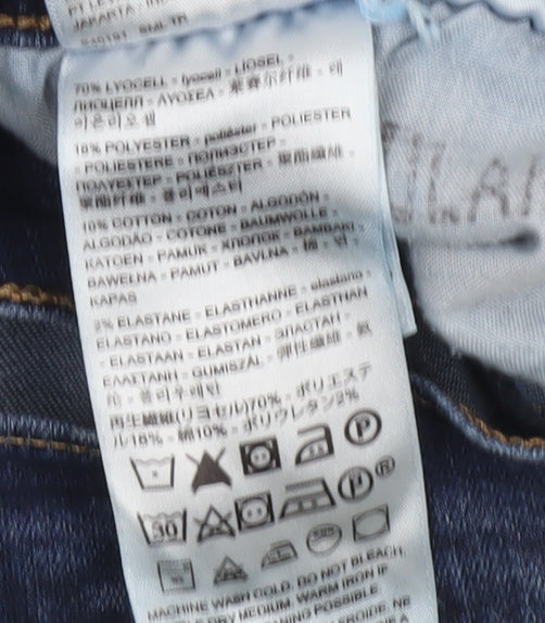 Levi Strauss & Co. Women Blue 32 Straight Jeans