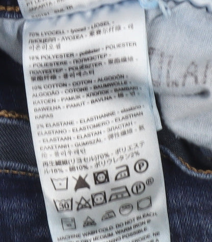 Levi Strauss & Co. Women Blue 32 Straight Jeans