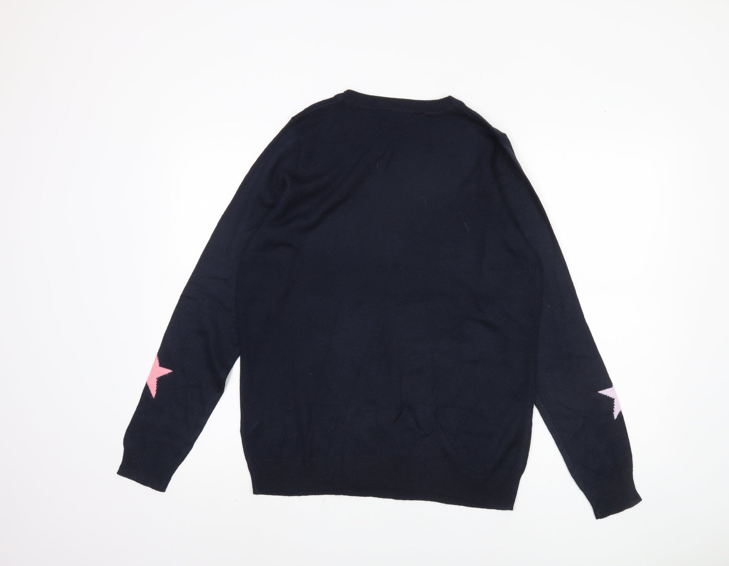 Womens UK Size M Dorothy Perkins Blue Pullover Jumper