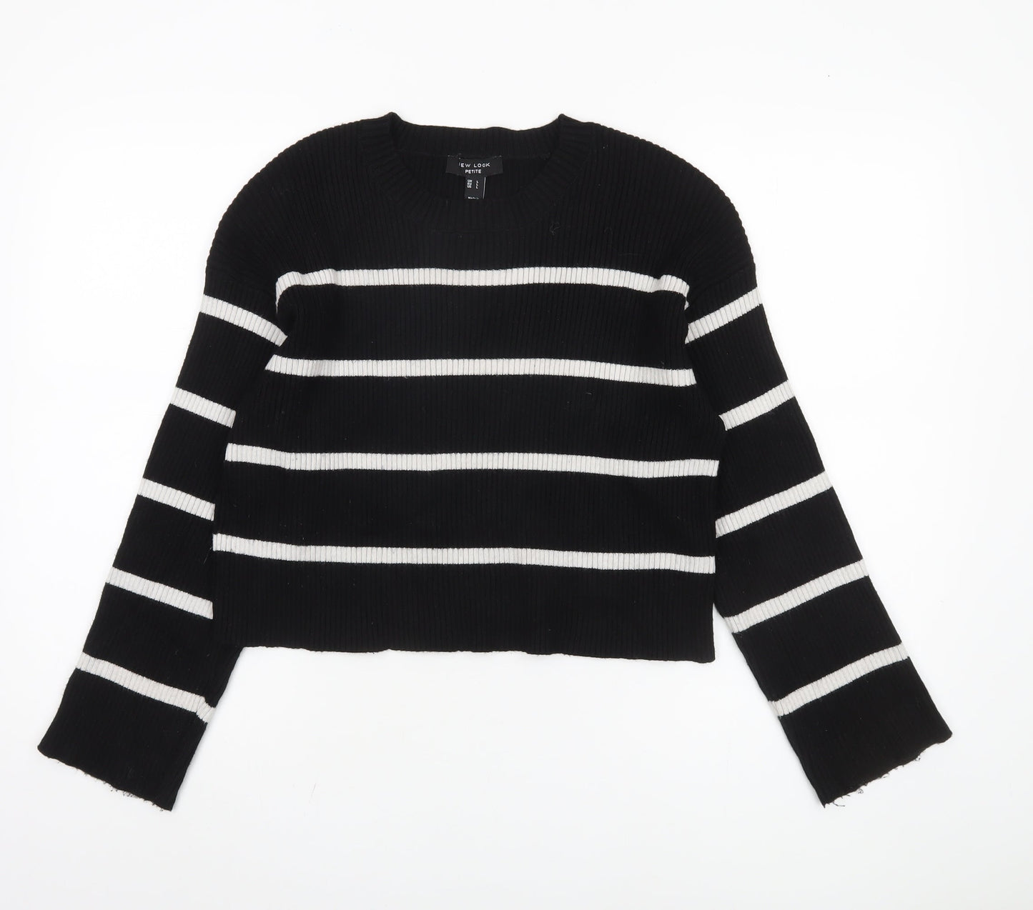 Womens UK Size L New Look Black Pullover Jumper