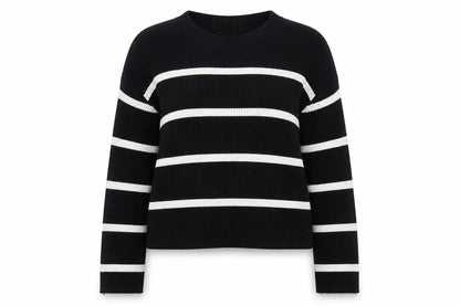Womens UK Size L New Look Black Pullover Jumper