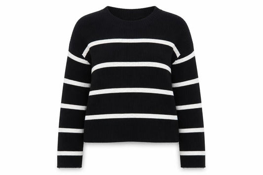 Womens UK Size L New Look Black Pullover Jumper