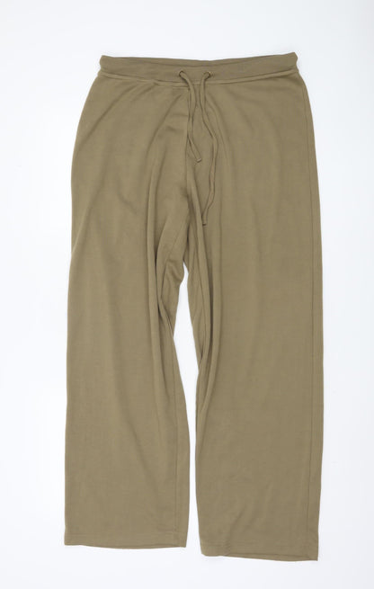 TIGI Wear Beige Women's Jogger Trousers, L - Relaxed Style
