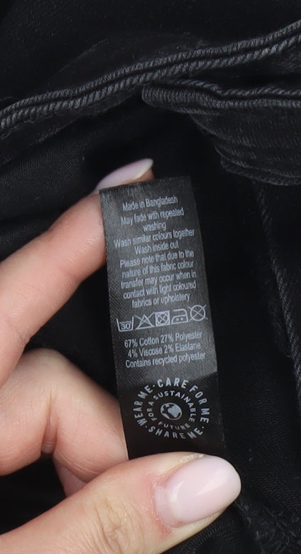 George Women's Black Skinny Jeans Size 14