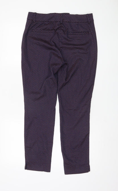 Womens UK Size 10 NEXT Regular Fit Casual Multicoloured Trousers