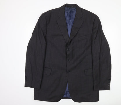Mens UK Size 46 Reda Regular Grey Suit Jacket