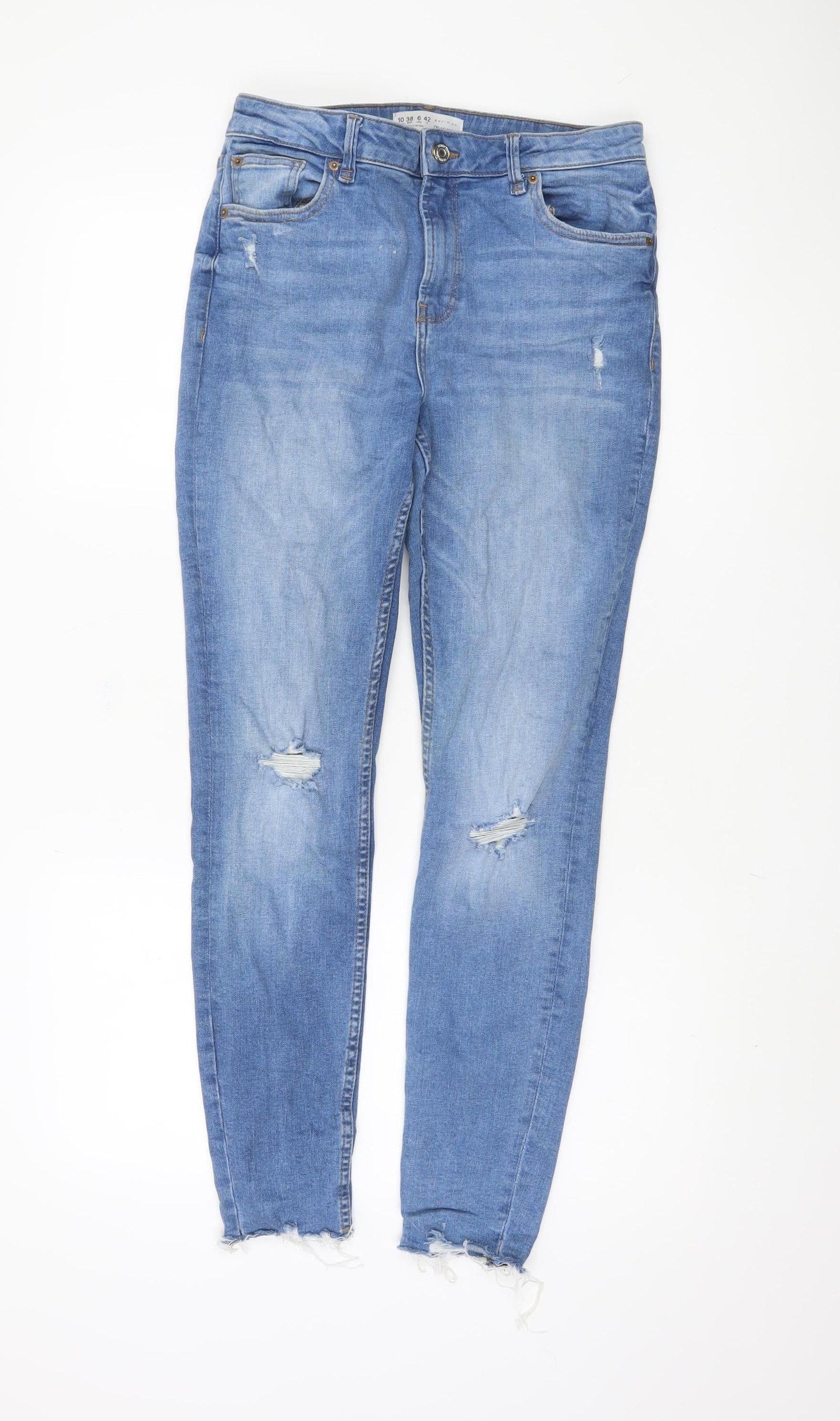 Primark Women's Blue Skinny Jeans Size 10