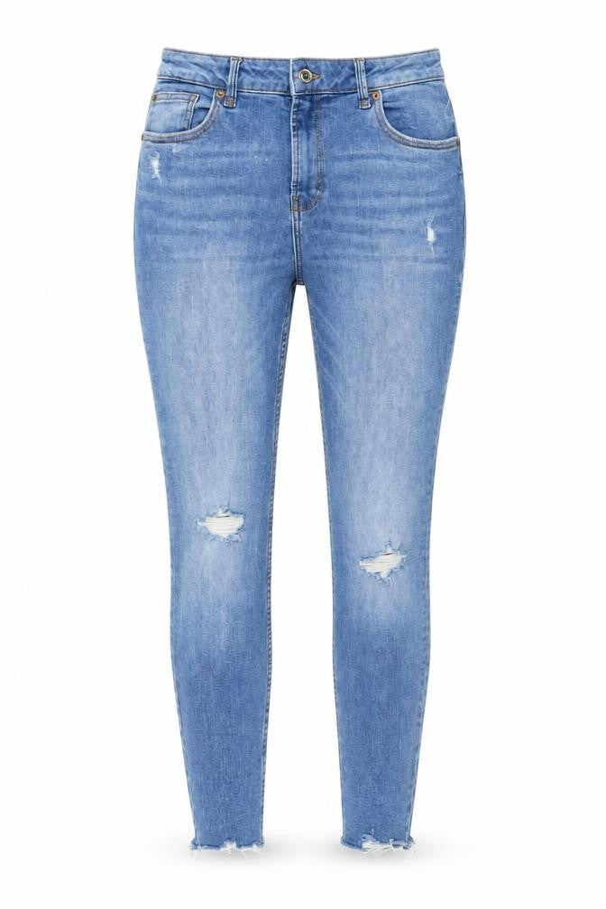 Womens UK Size 10 Primark Regular Fit Skinny Blue Jeans