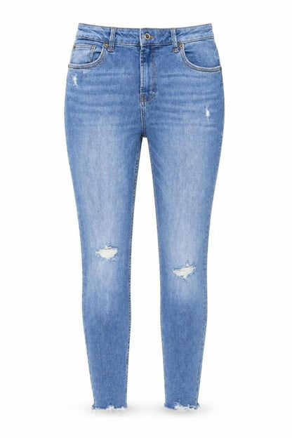 Womens UK Size 10 Primark Regular Fit Skinny Blue Jeans