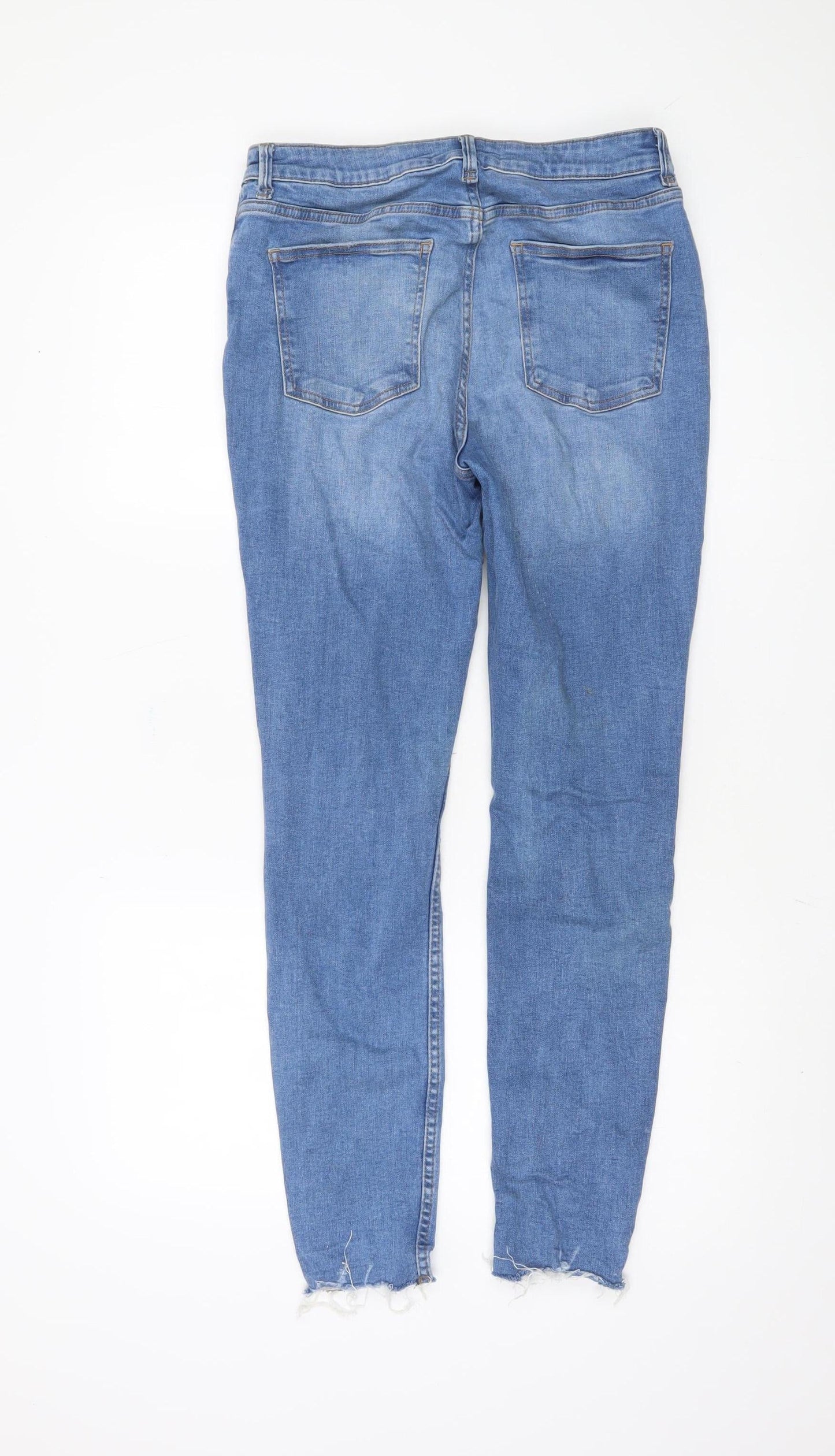 Primark Women's Blue Skinny Jeans Size 10