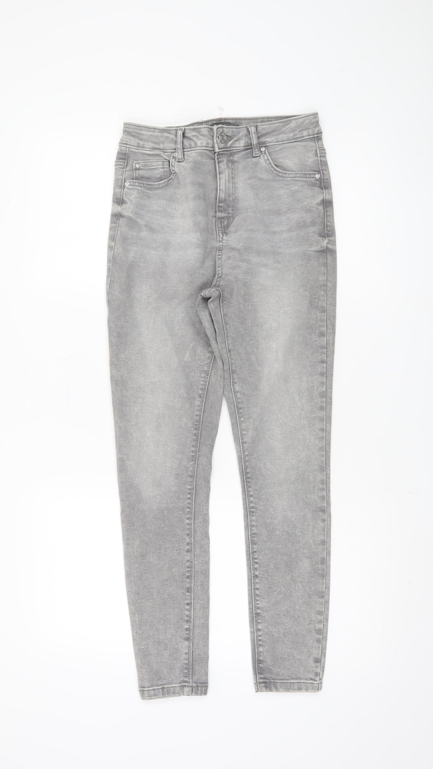 Denim Co Women's Grey Skinny Jeans Size 10