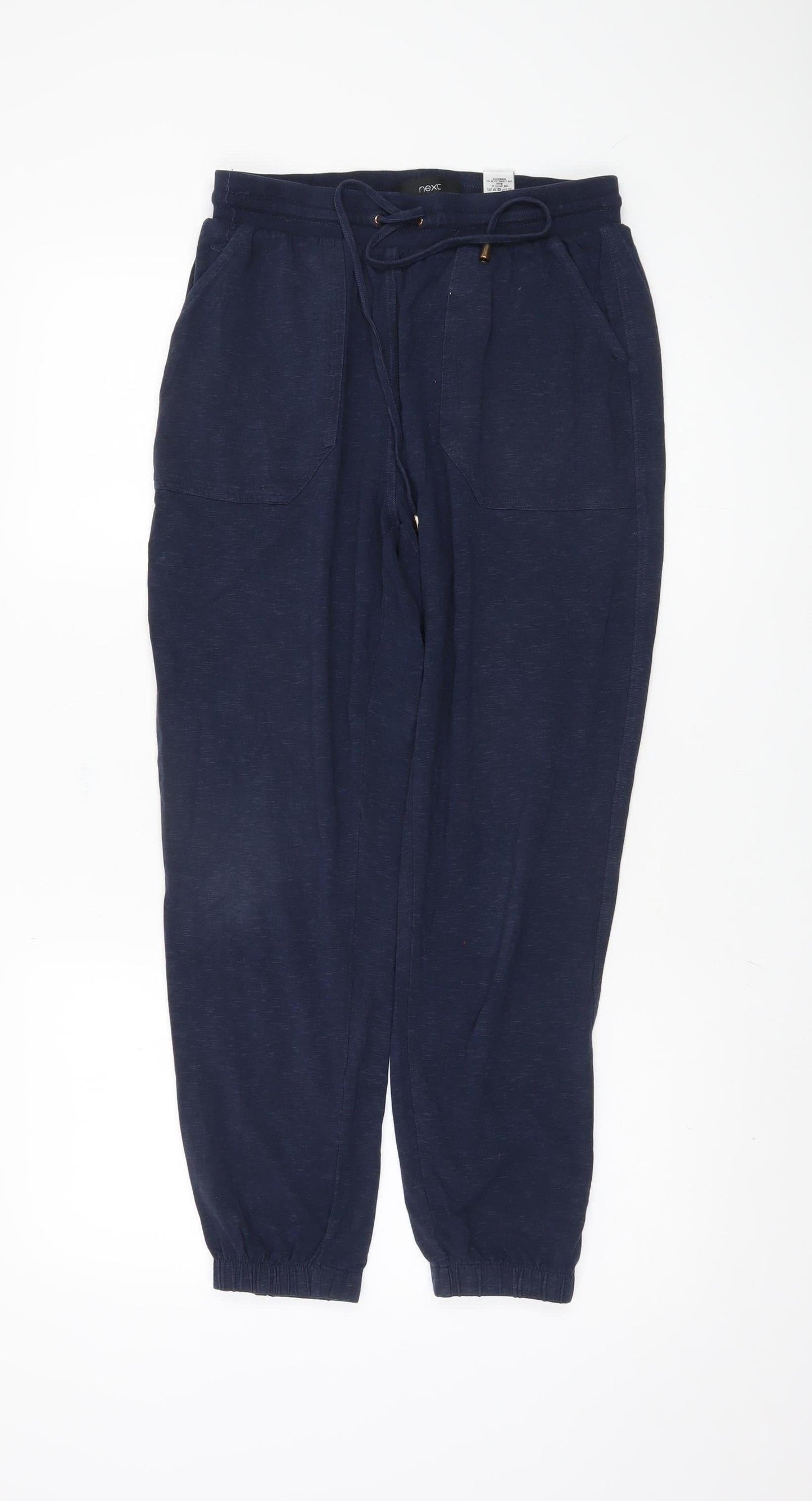 Womens UK Size 8 NEXT Relaxed Fit Jogger Blue Trousers